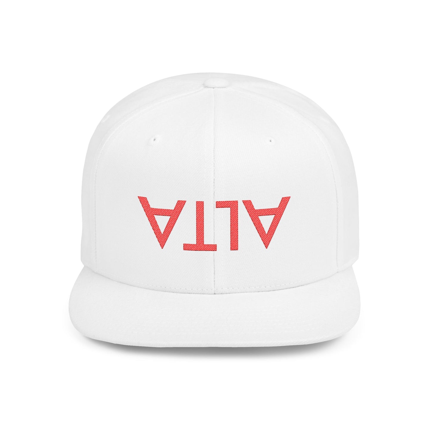 Flat Bill Snapback Hat