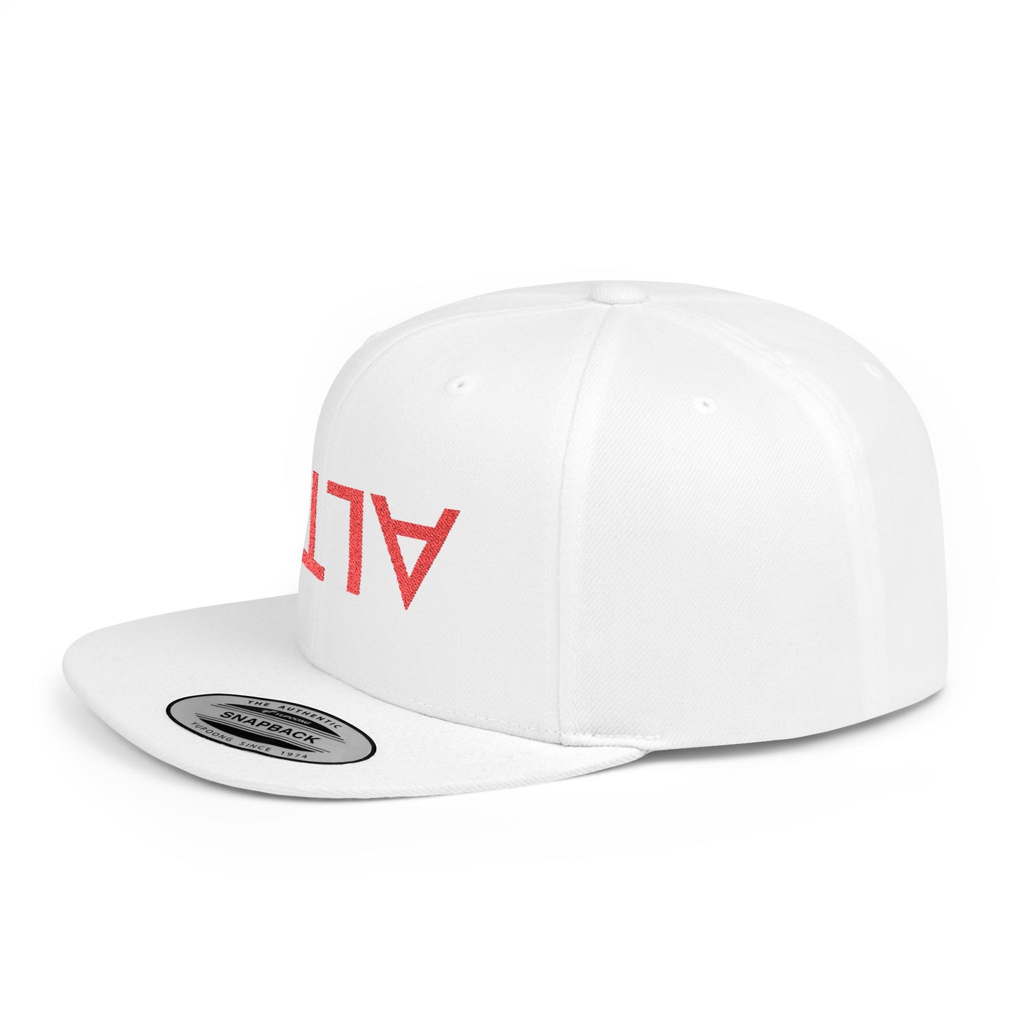 Flat Bill Snapback Hat