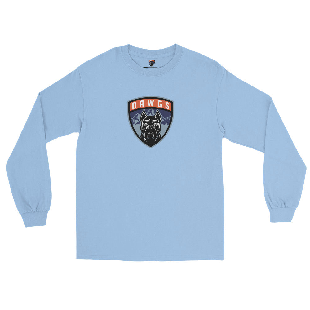 Utah Dawgs Long Sleeve T-Shirt w Badge (Adult) 20% Dawgs Donation