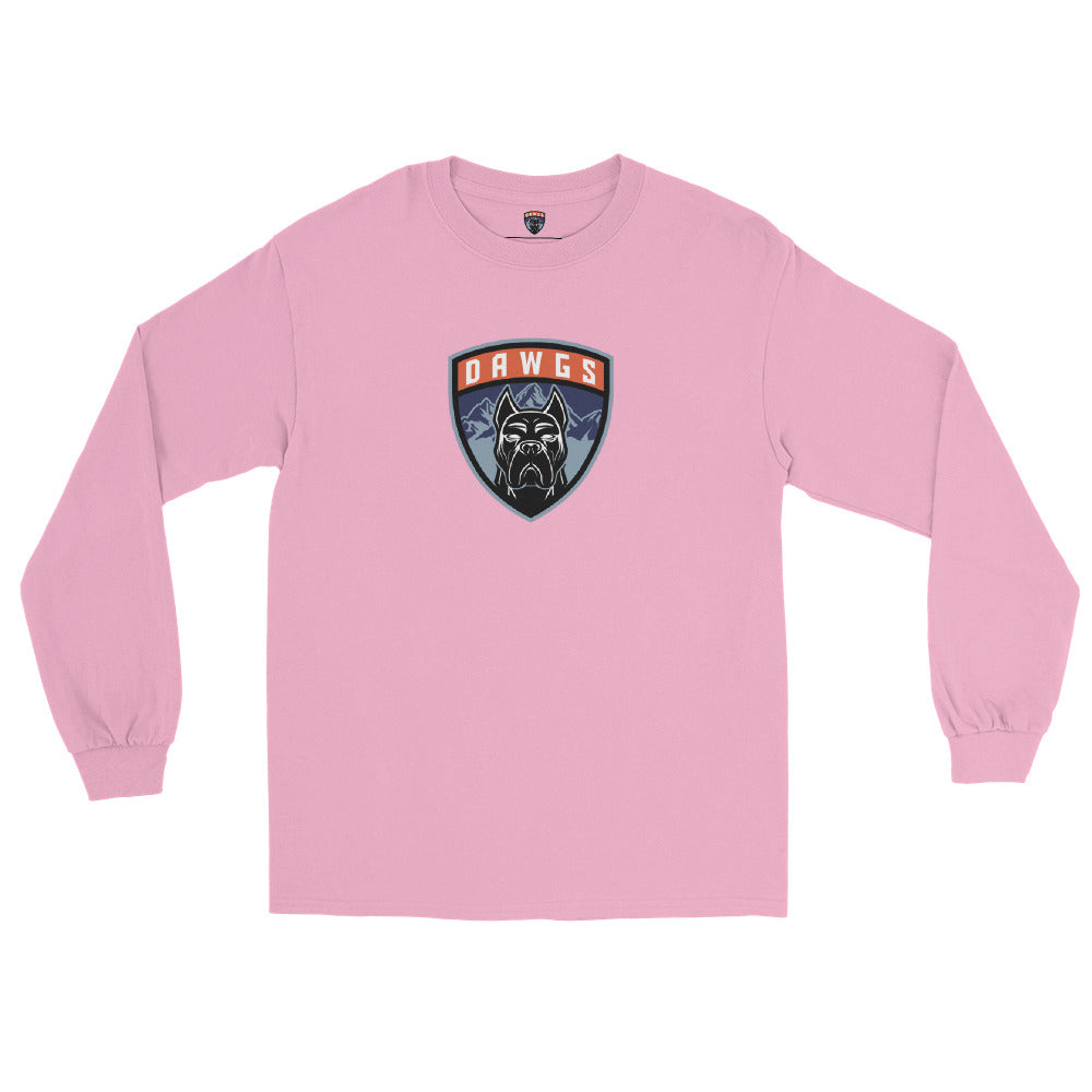 Utah Dawgs Long Sleeve T-Shirt w Badge (Adult) 20% Dawgs Donation
