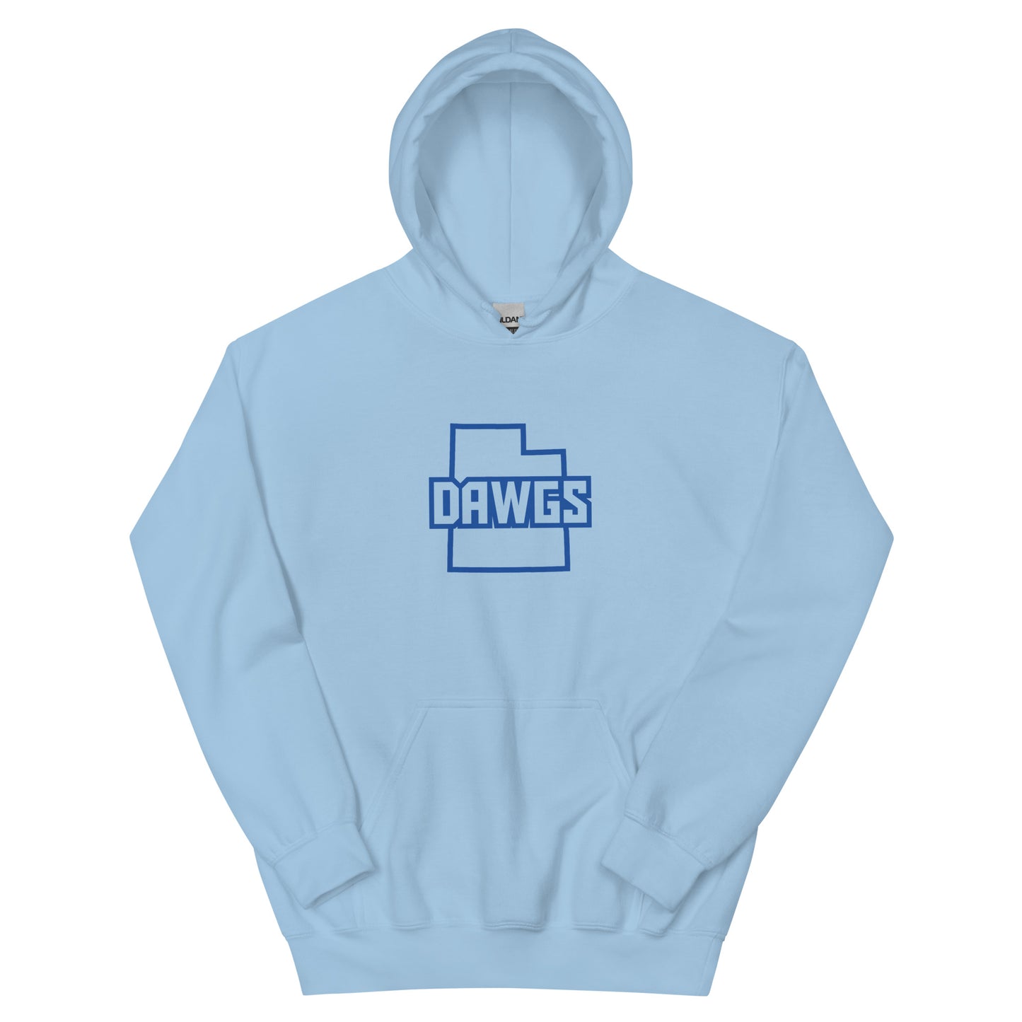 Utah Dawgs Hooded Sweatshirt w Alternate Logo (Adult) 20% Dawgs Donation