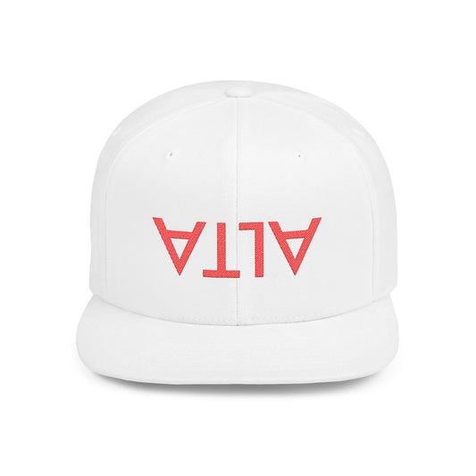 Flat Bill Snapback Hat