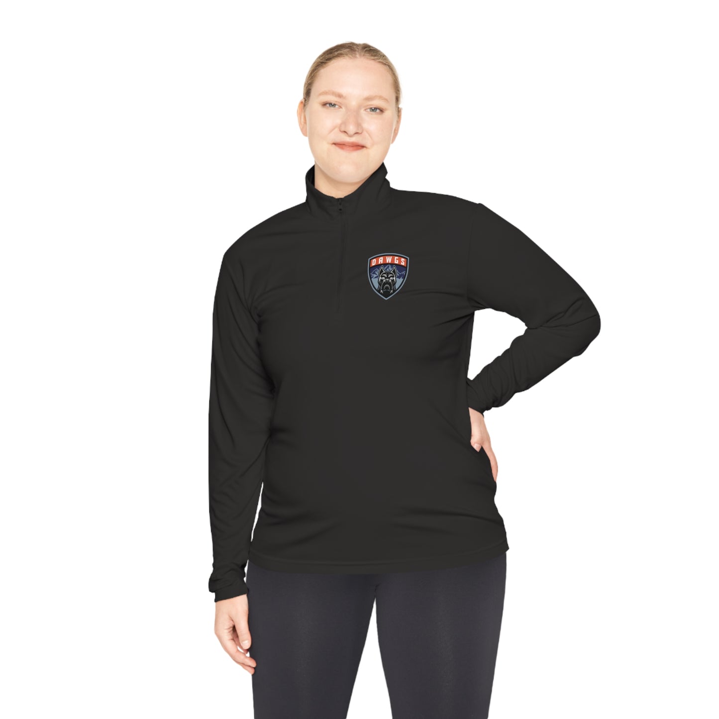 Utah Dawgs Quarter-Zip Pullover (Adult) 20% Dawgs Donation