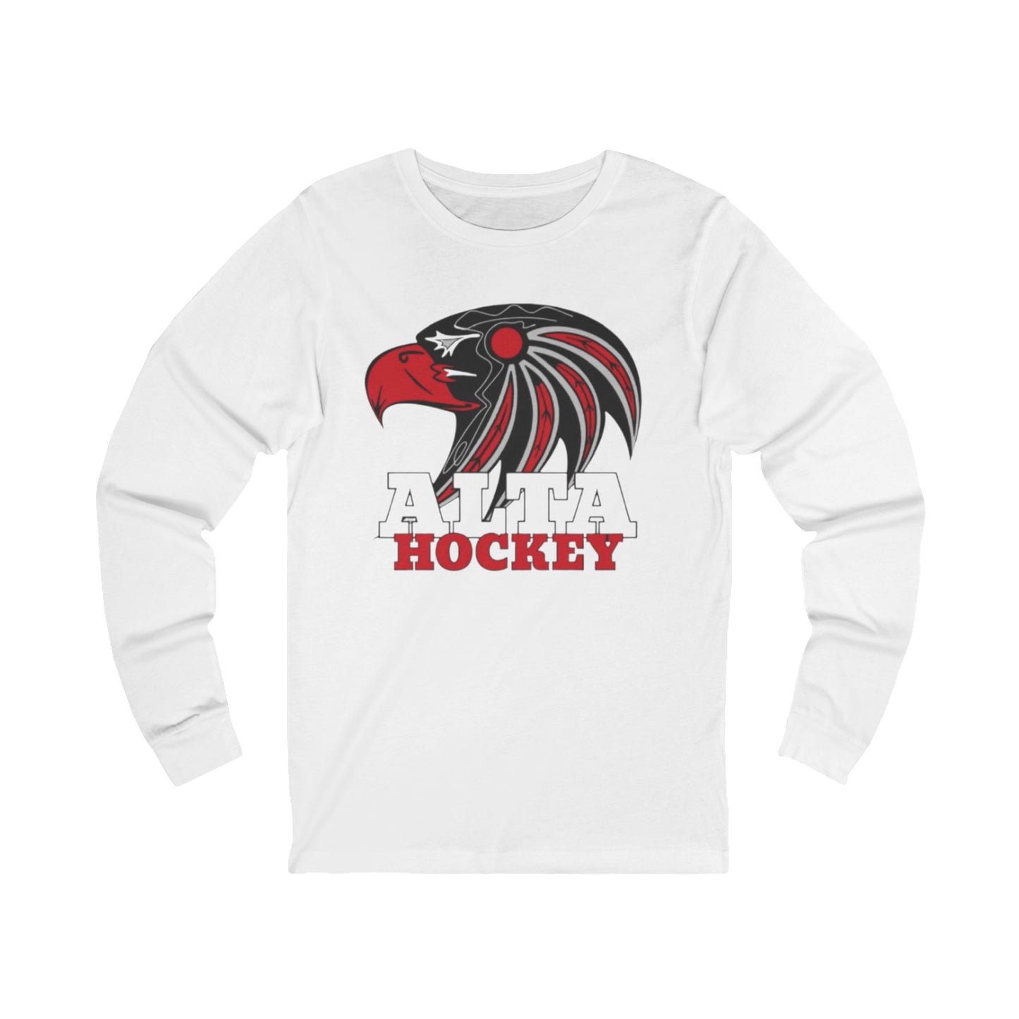 Unisex Long Sleeve Hockey Tee - Perfect for Sports Fans, Team Spirit, Gifts for Hockey Players, Game Day Apparel, Casual Wear