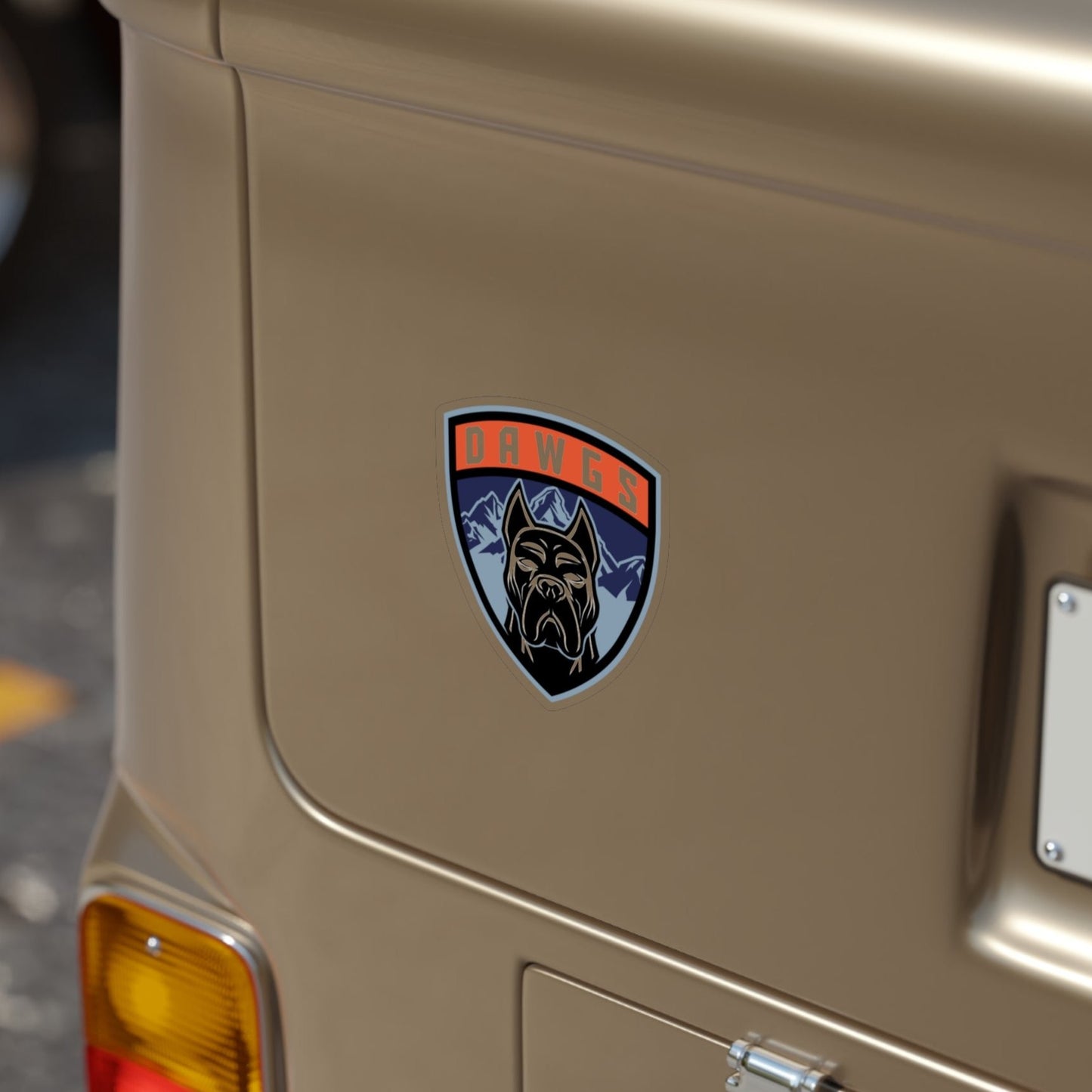 Utah Dawgs Badge Car Sticker (20% Dawgs Donation)