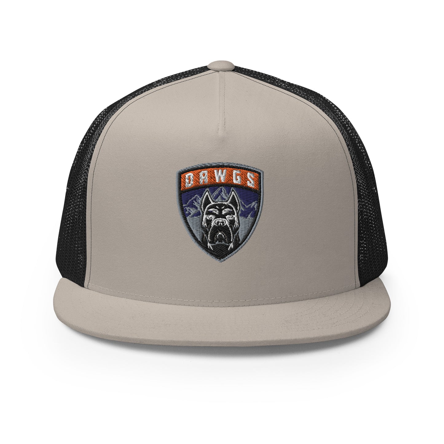 Utah Dawgs Flat Bill Hat w Embroidered Badge  20% Dawgs Donation