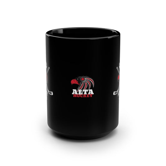 Alta Hockey Club - 15 oz. Black Mug