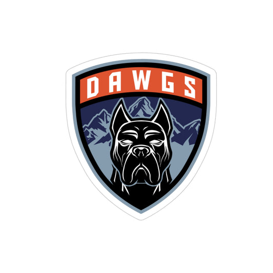 Utah Dawgs Badge Car Sticker (20% Dawgs Donation)