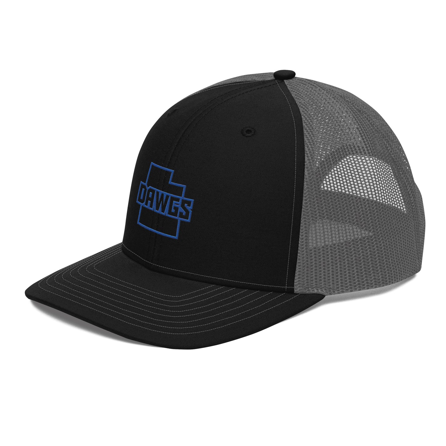 Utah Dawgs Snapback Trucker Hat w Embroidered Badge (Alternate Logo)  20% Dawgs Donation