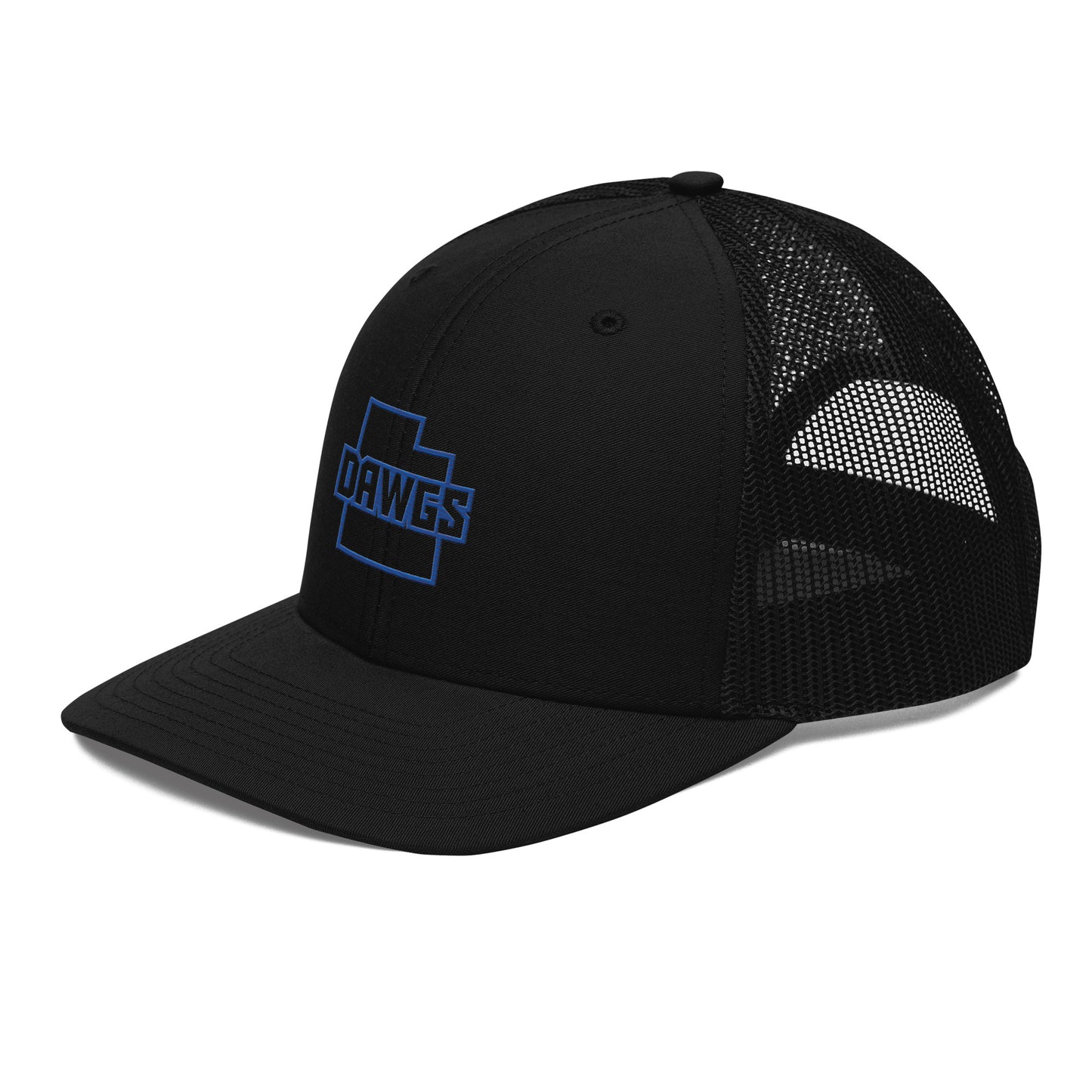Utah Dawgs Snapback Trucker Hat w Embroidered Badge (Alternate Logo)  20% Dawgs Donation