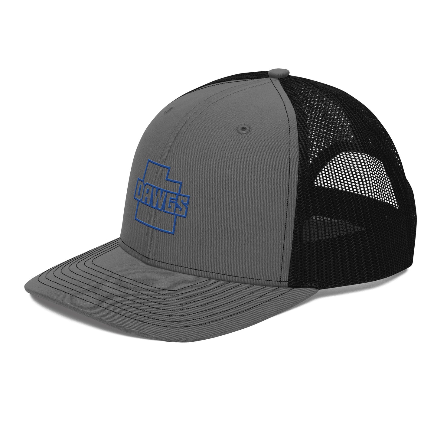 Utah Dawgs Snapback Trucker Hat w Embroidered Badge (Alternate Logo)  20% Dawgs Donation