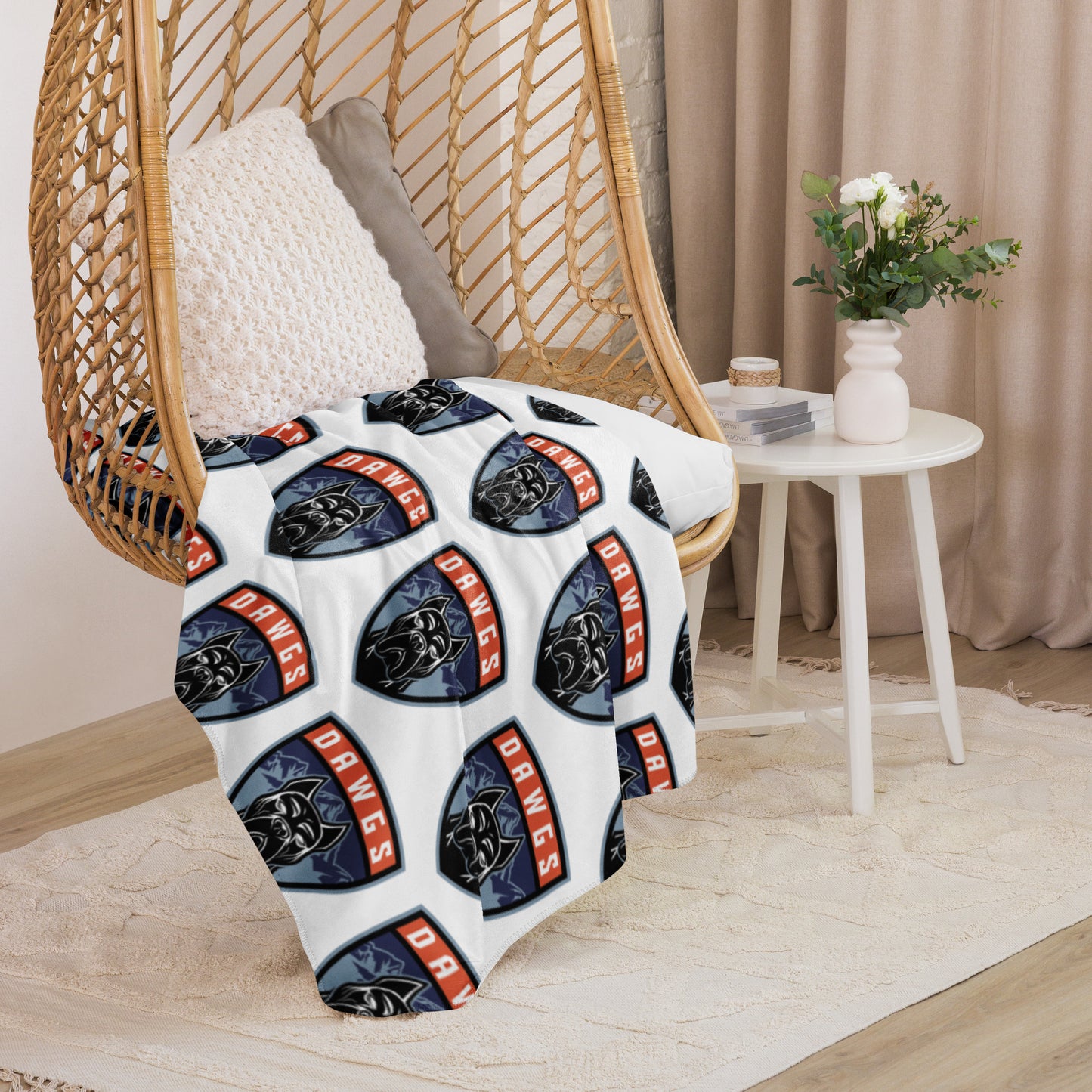 Utah Dawgs Sherpa Blanket (3 sizes)  20% Dawgs Donation