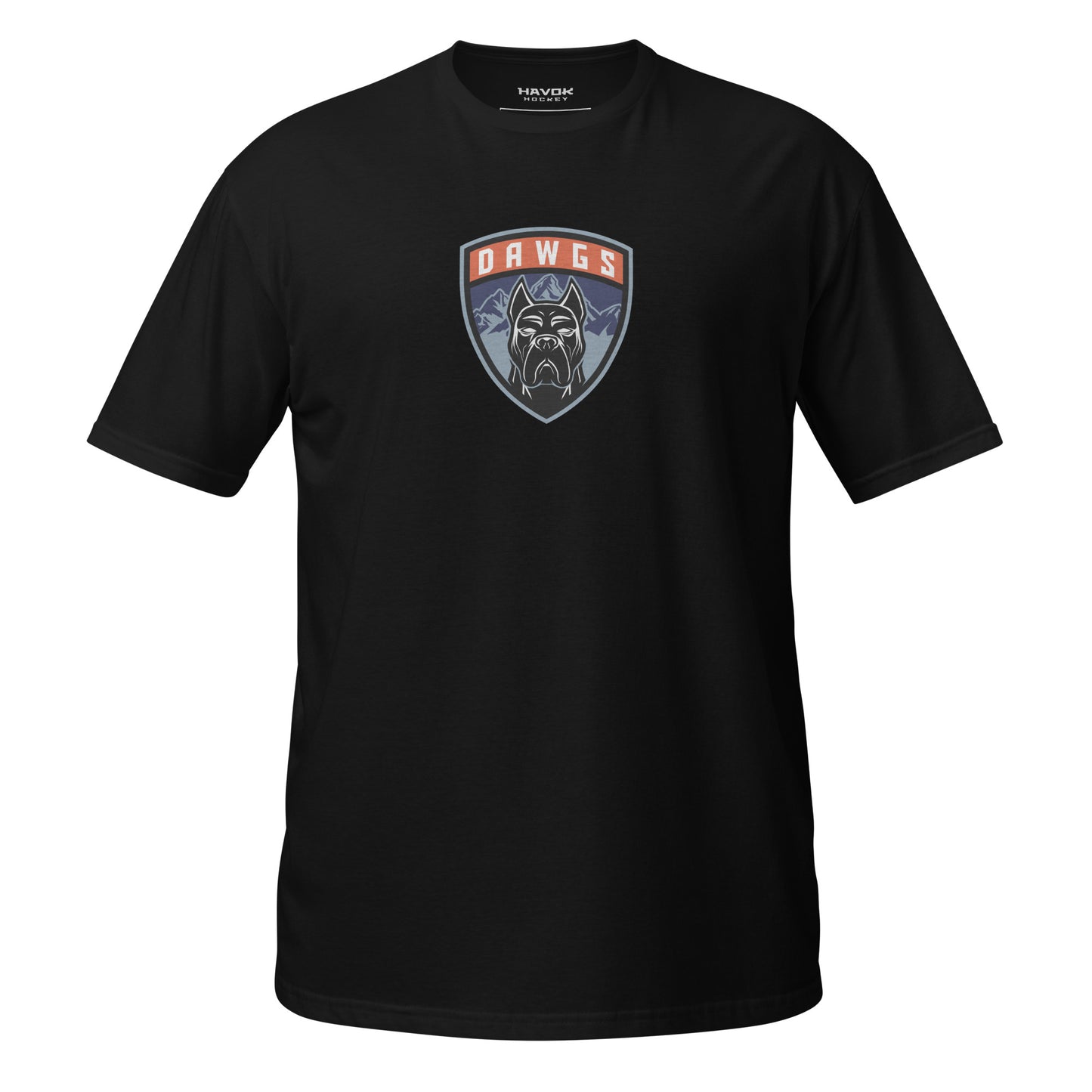Utah Dawgs Short Sleeve T-Shirt w Badge (Adult)  20% Dawgs Donation