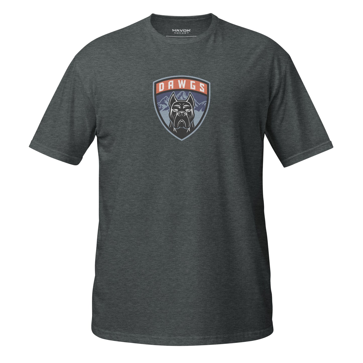 Utah Dawgs Short Sleeve T-Shirt w Badge (Adult)  20% Dawgs Donation