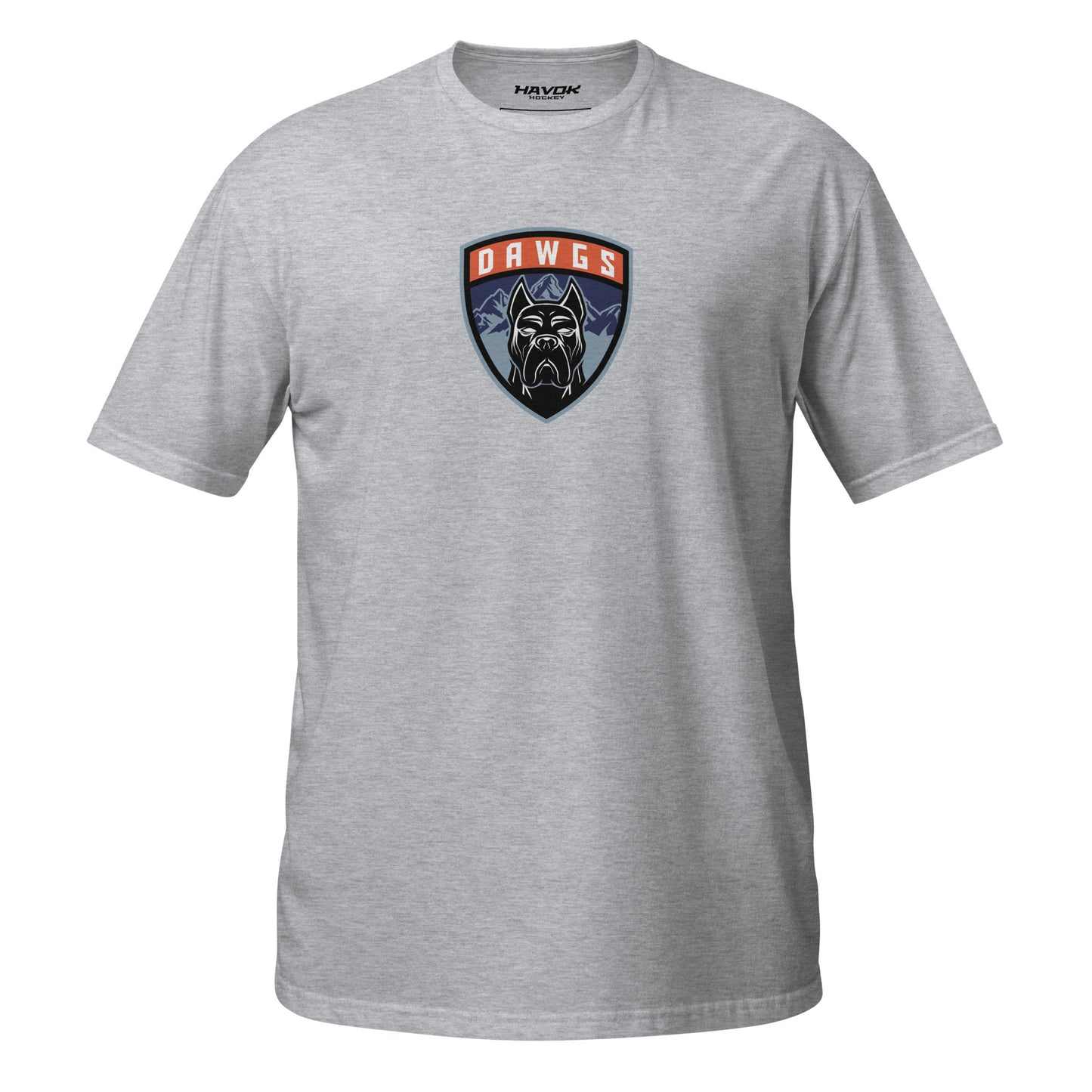 Utah Dawgs Short Sleeve T-Shirt w Badge (Adult)  20% Dawgs Donation