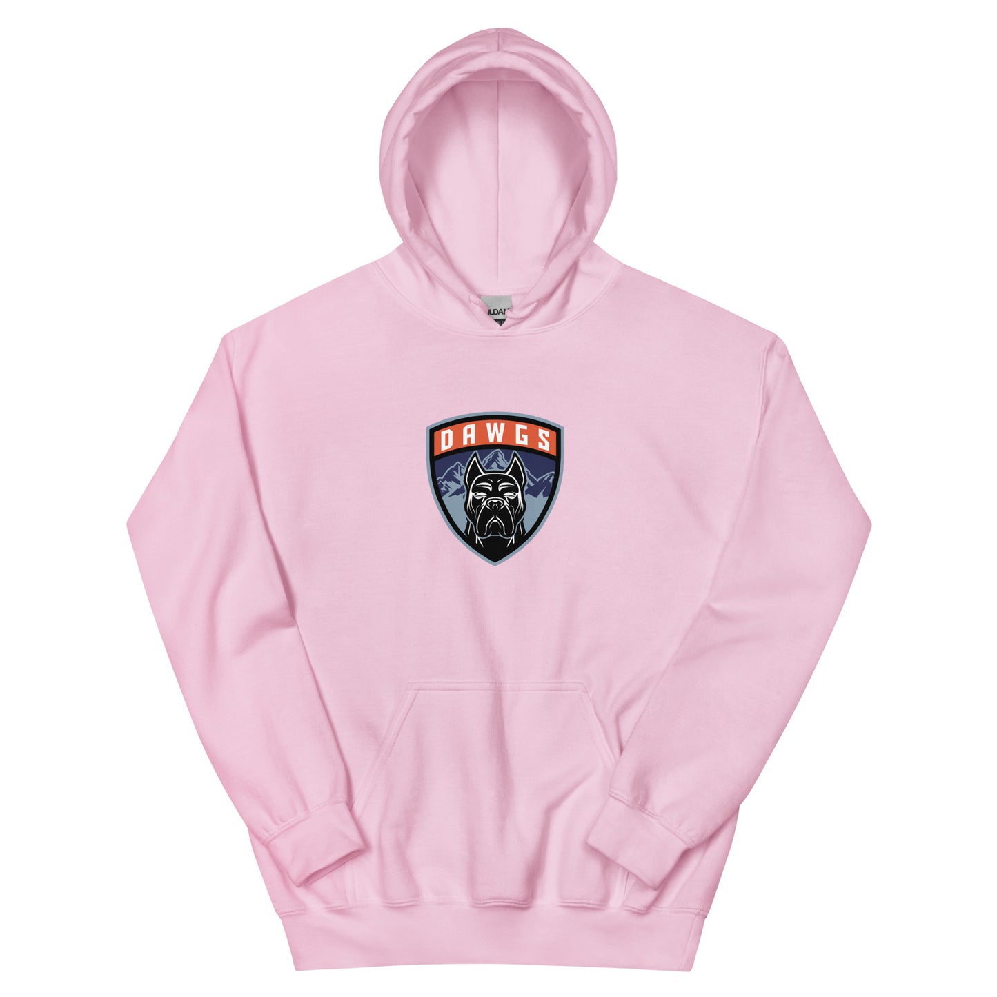 Utah Dawgs Hooded Sweatshirt w Badge (Adult) 20% Dawgs Donation