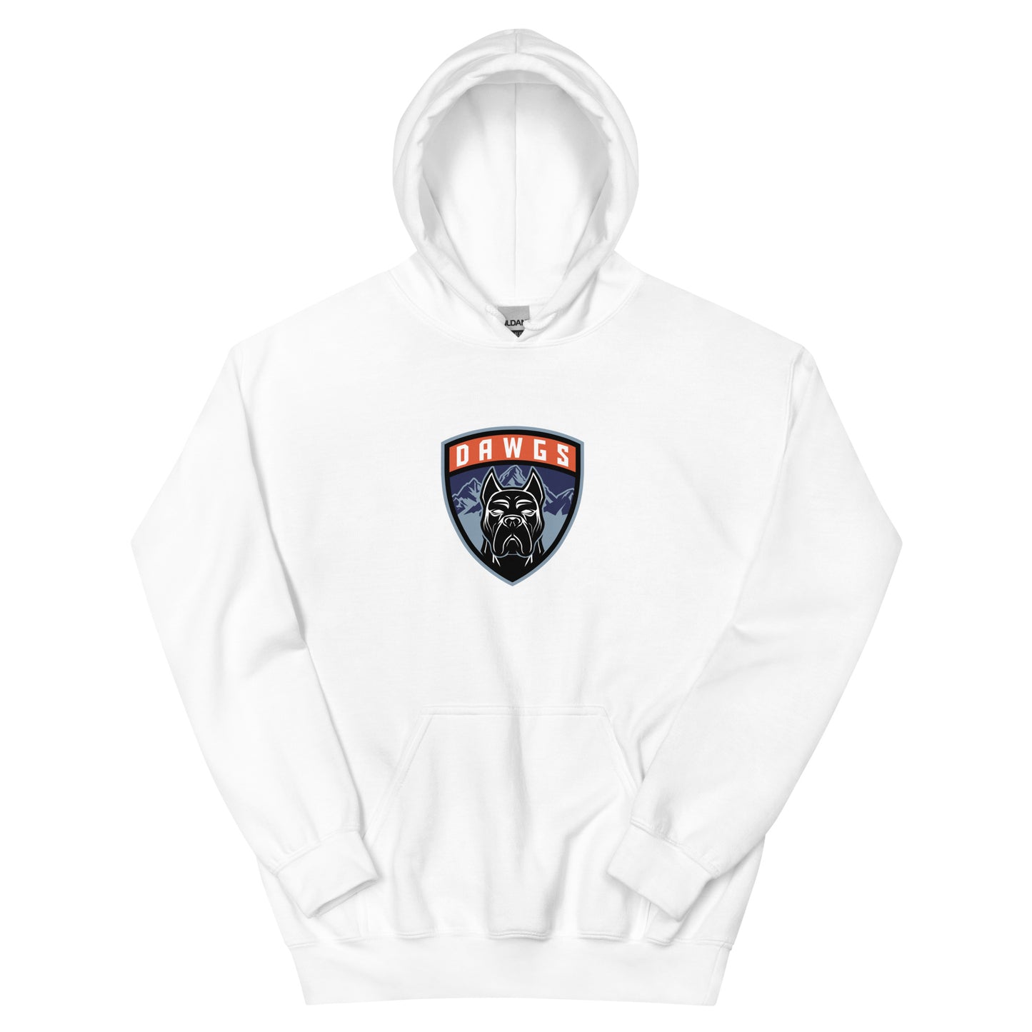 Utah Dawgs Hooded Sweatshirt w Badge (Adult) 20% Dawgs Donation
