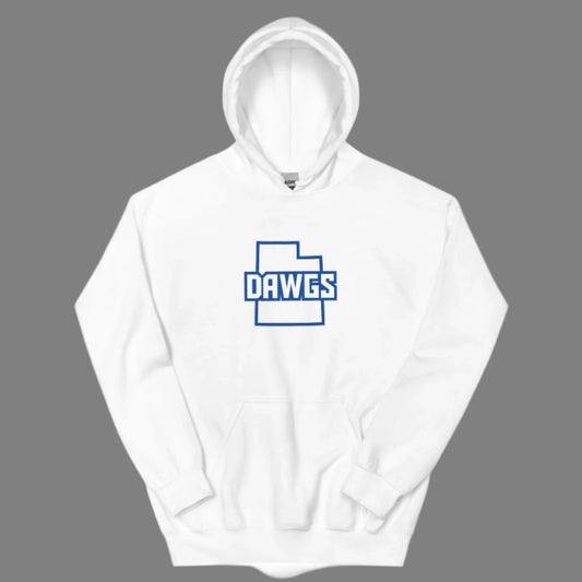 Utah Dawgs Hooded Sweatshirt w Alternate Logo (Adult) 20% Dawgs Donation