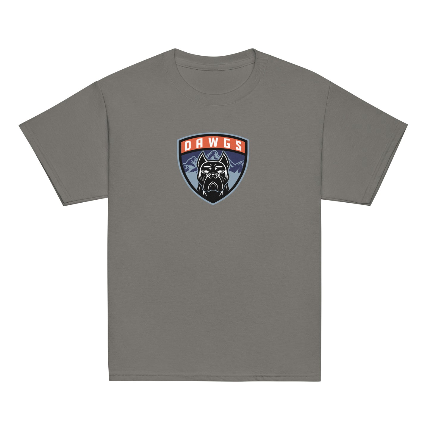 Utah Dawgs Short Sleeve T-Shirt w Badge (Youth)  20% Dawgs Donation