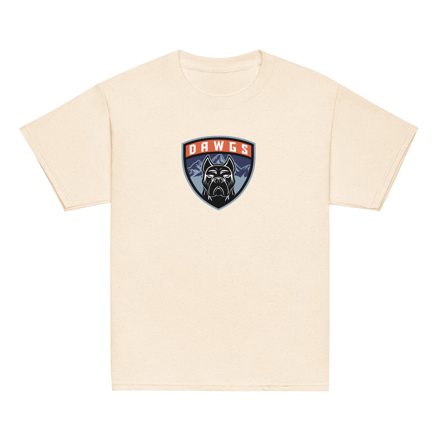 Utah Dawgs Short Sleeve T-Shirt w Badge (Youth)  20% Dawgs Donation