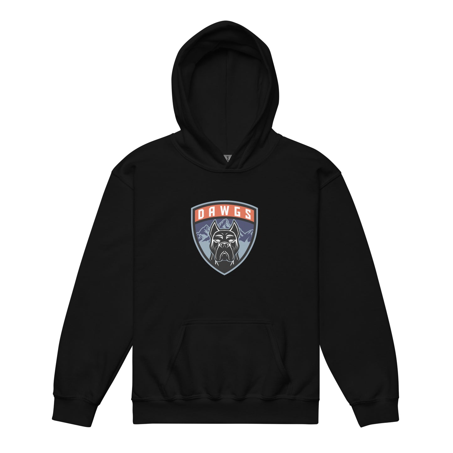 Utah Dawgs Badge Hoodie (Youth)  20% Dawgs Donation