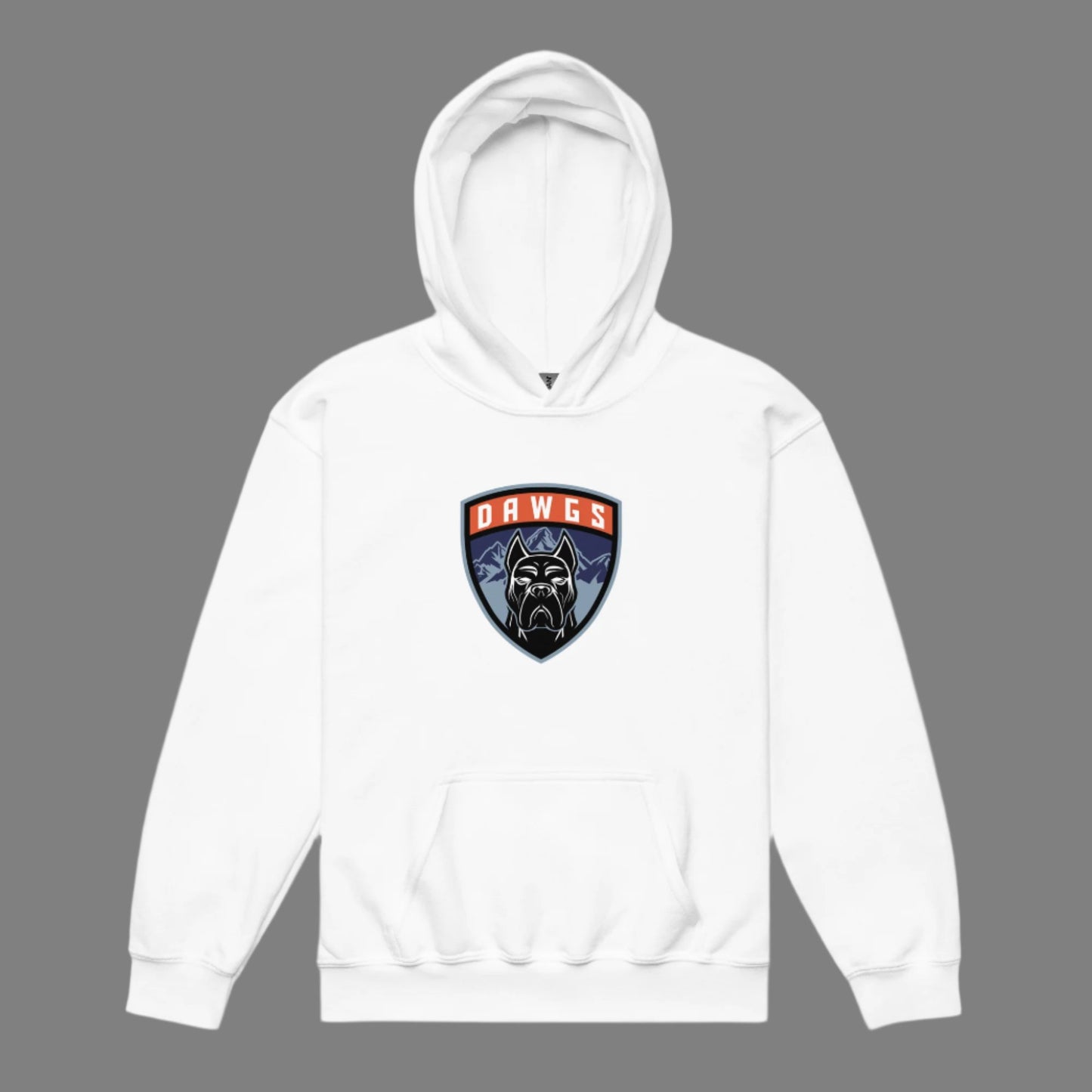 Utah Dawgs Badge Hoodie (Youth)  20% Dawgs Donation
